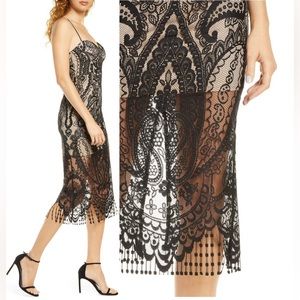 Lulus Lace Cocktail Dress